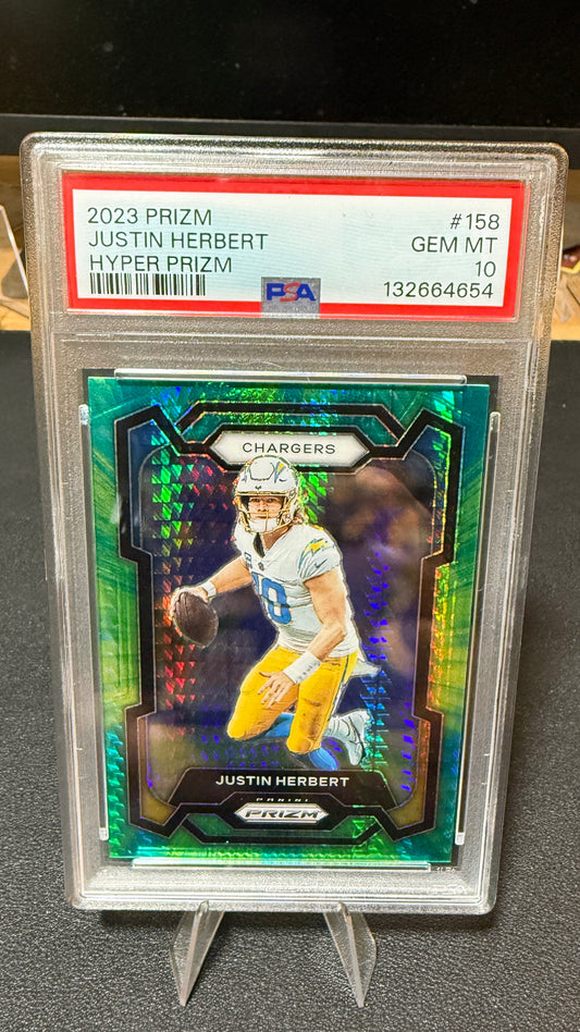 Justin Herbert Hyper PSA 10
